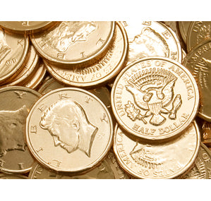 Gold Foiled Chocolate Coins